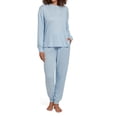 thumbnail image 1 of LOFT Women's Henley Sleep Set (Light Blue, Large), 1 of 2