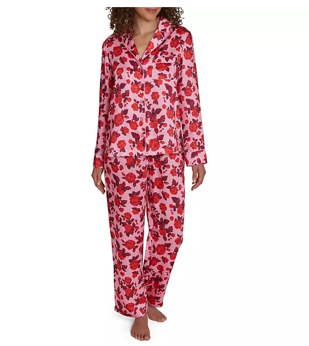Popsicle - Everyday Set <br> Women's Knit Notch Collar Pajama Set main image 1