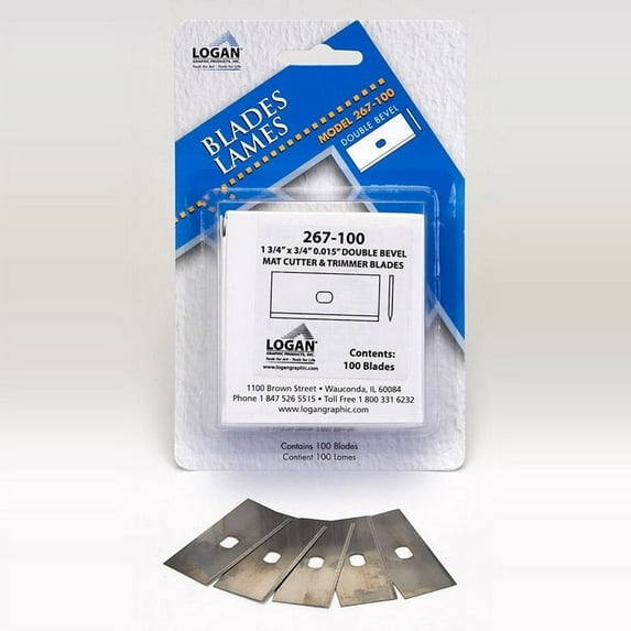 LOGAN 267 Replacement Blades 100/Pack