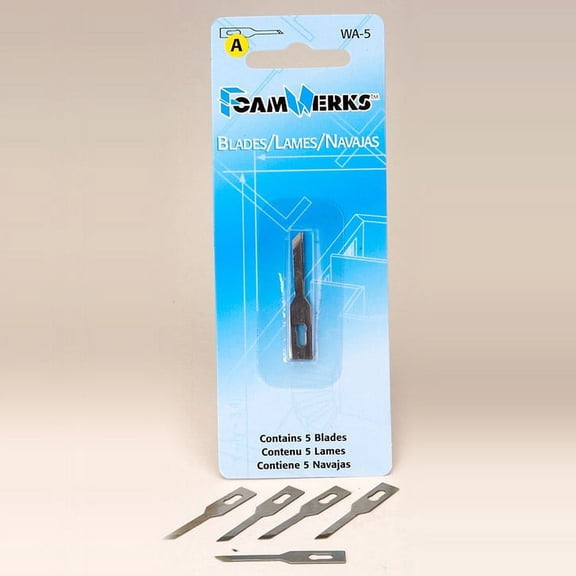 LOGAN FoamWerks "WA" Replacement Blades 5/Pack