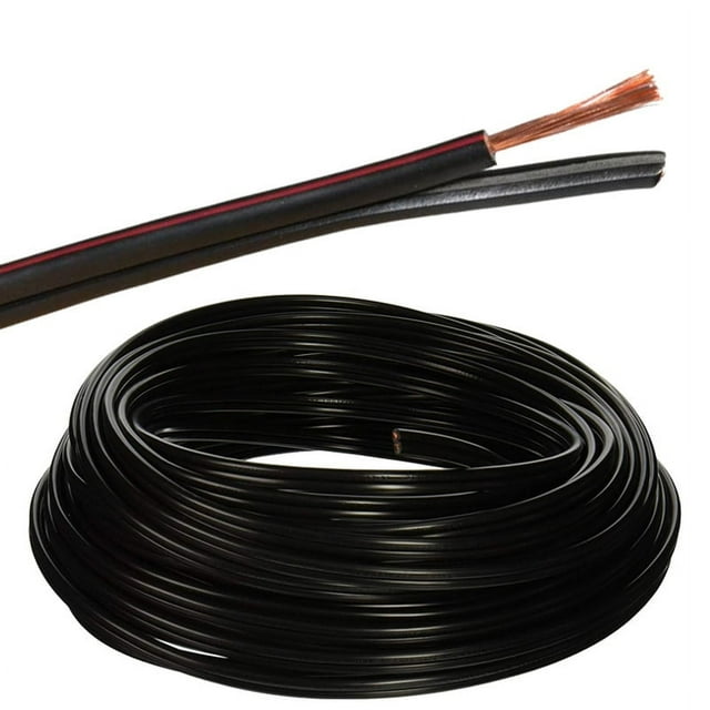 LOGICO 100ft 10 Gauge Outdoor Direct Burial Landscape Lighting Wires