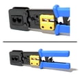 thumbnail image 1 of LOGICO - RJ45 Crimp Tool Passthrough for Cat5e Cat6 Connectors | EZ Ethernet Crimper, 1 of 3