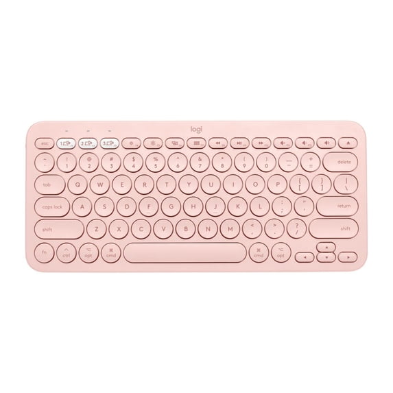 Logitech K380 Multi-Device Bluetooth Keyboard for Mac, Easy-Switch ...