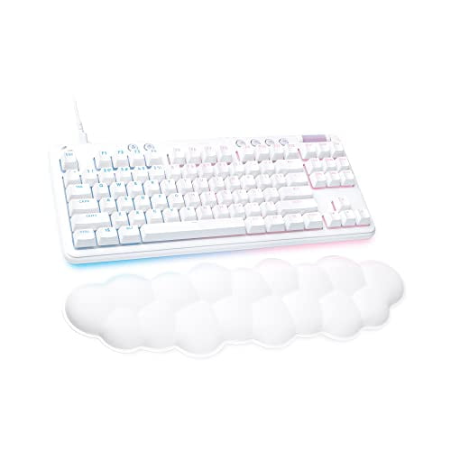 LOGITECH G713 WIRED KEYBOARD LIGHTSYNC TACTILE SWITCHES GX BROWN WHITE MIST