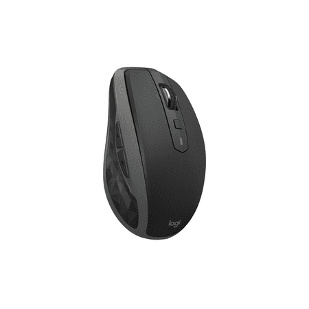 Logitech - MX Anywhere 2S Bluetooth Edition Wireless Laser Mouse with Hyper-Fast Scrolling - Wireless - Graphite