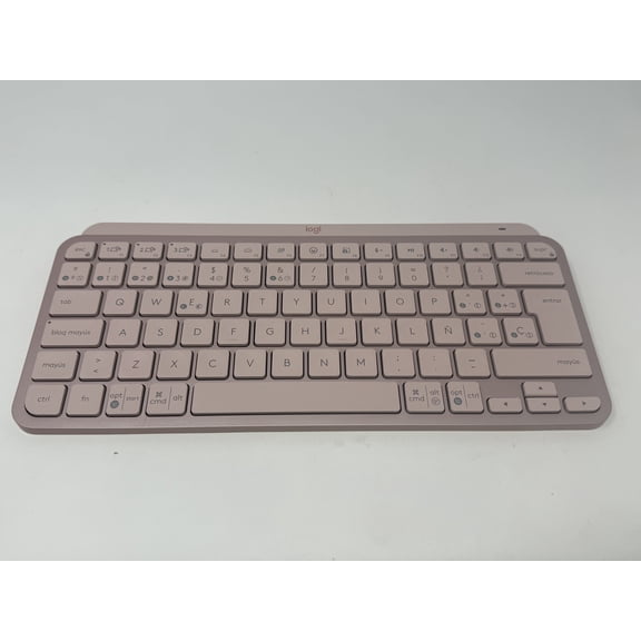 LOGITECH MX KEYS MINI WIRELESS KEYBOARD ROSE SPANISH LAYOUT - ROSE