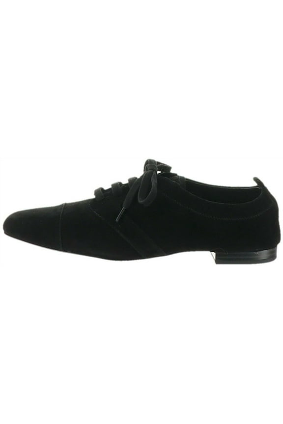 Womens Kirsten Lace Up Oxford Shoes, Black, US 7.5