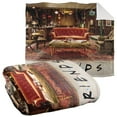 thumbnail image 1 of LOGOVISION Friends Blanket, 50x60 inches, Central Perk Couch Silky Touch Sherpa Back Super Soft Throw Blanket, 1 of 5
