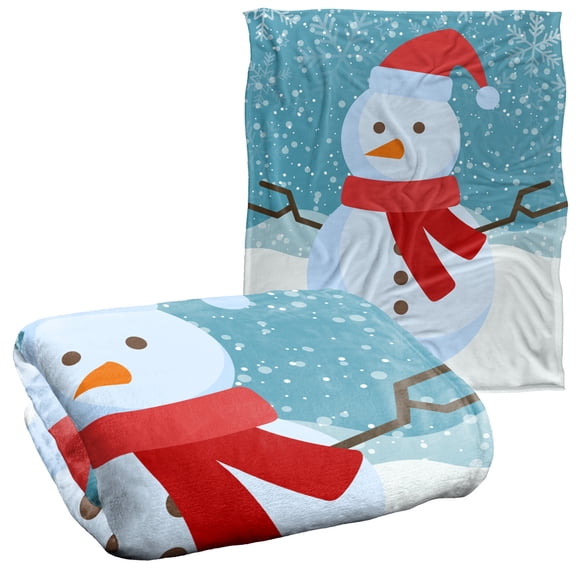 LOGOVISION Snowman Silky Touch Back Super Soft Throw Blanket 50' x 60'