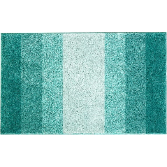 LOHAS Home Nonslip Bathroom Rug Mat, 32x20 inches, Absorbent Rectangle Bathmat, Machine Washable Dry Fast, for Tub, Shower