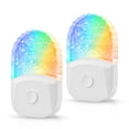 thumbnail image 1 of LOHASLED 2PCS 3000K Nightstand Wall Light sconces, Dimmable Night Light with RGB Mode, Gradient Light Effect Dusk to Dawn, 1 of 7