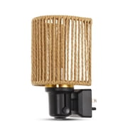 LOHASLED Boho Style Dimmable Night Light with Metal Ring & Dusk-to-Dawn Sensor 1 Pack