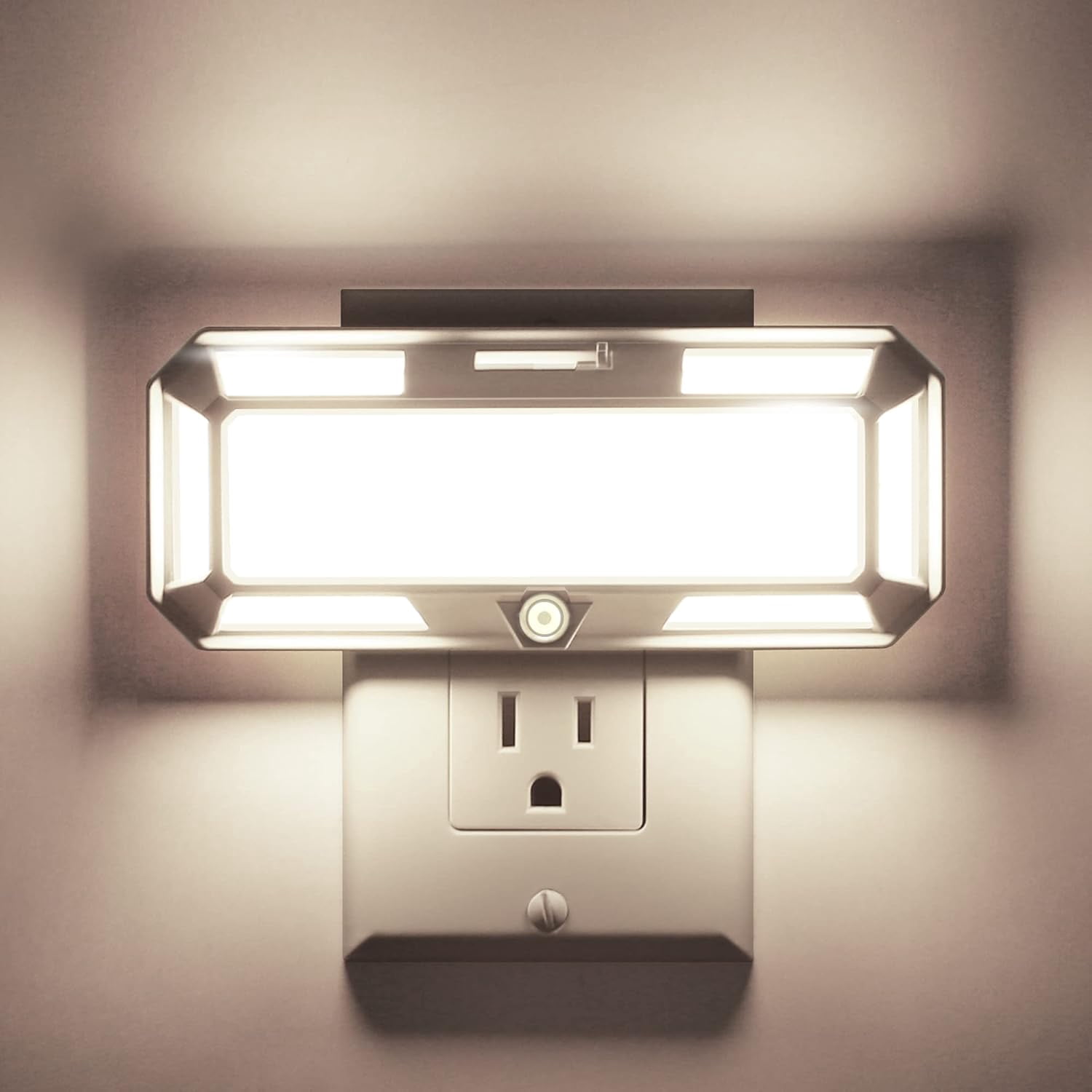 LOHASLED White Cool White 5000K Solar Style Dimmable Night Light