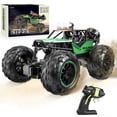 thumbnail image 1 of LOHEER Remote Control Car 1:18 All-Terrain Metal Shell RC Monster Truck, Anti-Slip Tires, LED Light, 1 of 9