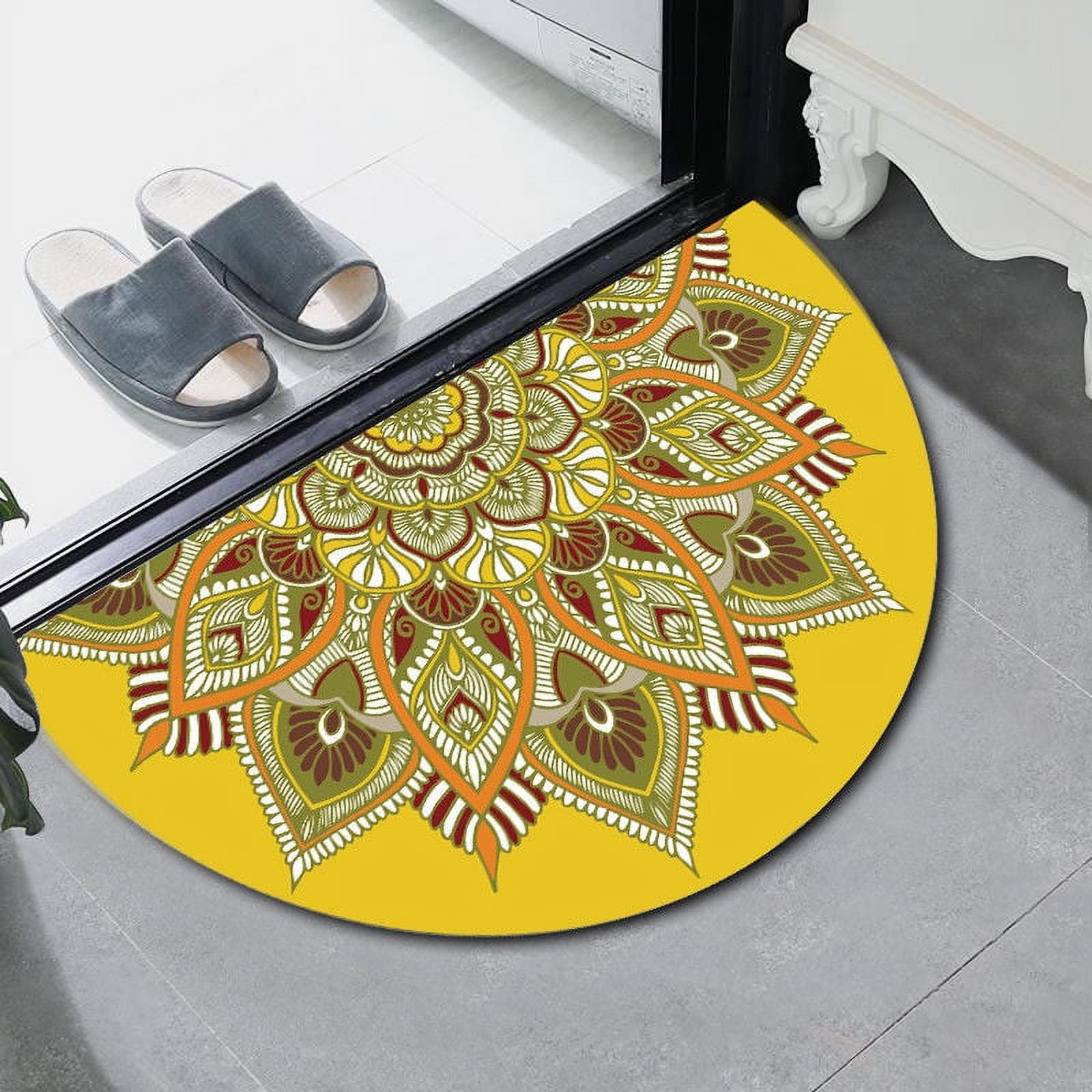 Dream Pattern Round Mat Carpet Door Mat