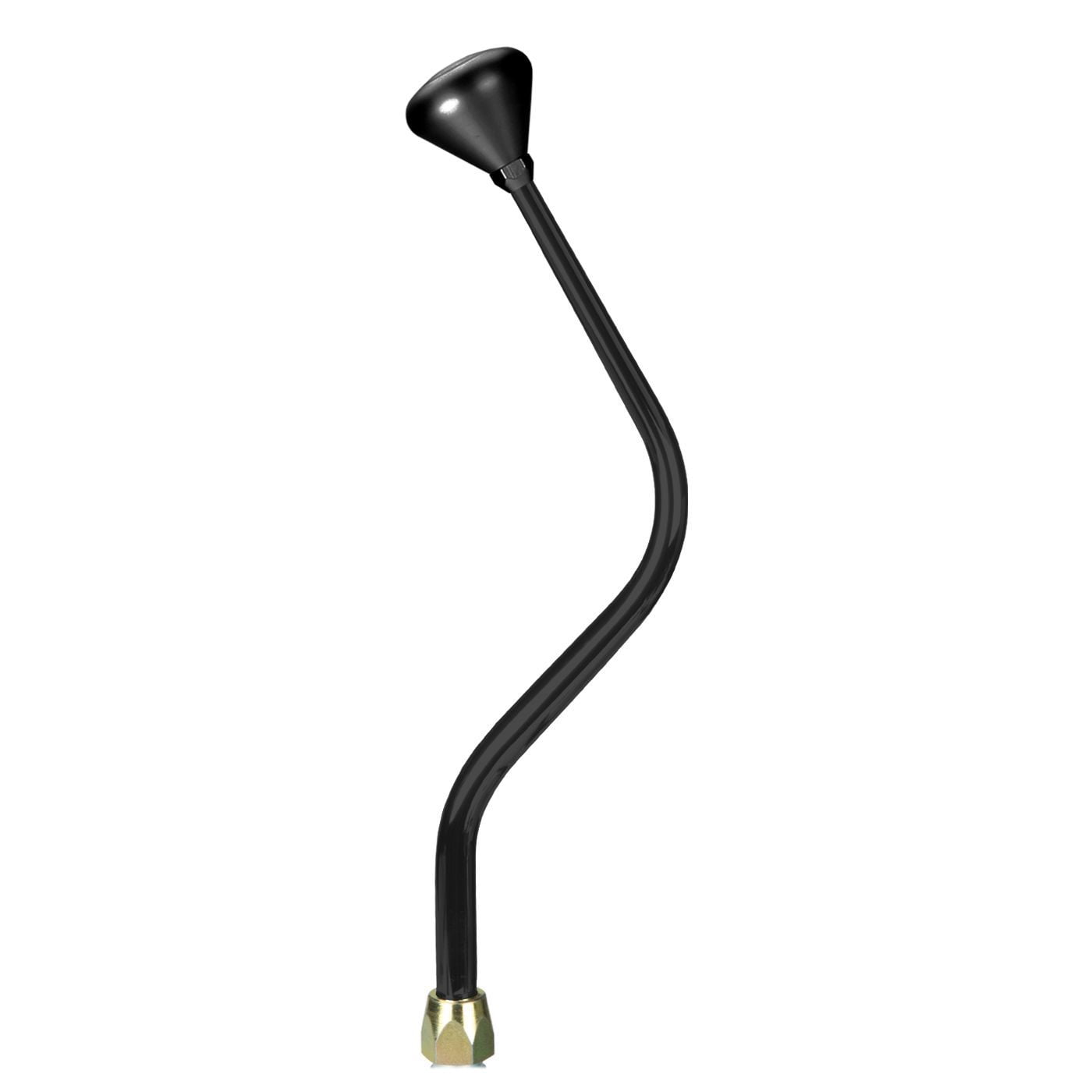LOKAR ES Shifter GM 6L80 Black 16in Mush Black Knob partNumber: ES6L80GXMB