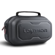 LOKITHOR Jump Starter Case with Handle, Portable J Series EVA Storage Case, Inner Compartment for Cables & Air Hose, Waterproof, Shockproof, Dustproof