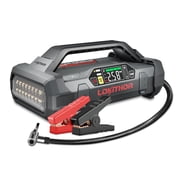 LOKITHOR JA300 Car Jump Starter with Air Compressor for 7.0L Gas/4.5L Diesel, 1500A 12V Portable Jumper Box, 150PSI Tire Inflation, Power Bank and LED