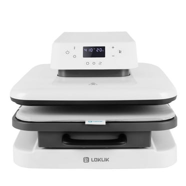 LOKLiK by HTVRONT 1500W 15"x15" Automatic Heat Press Machine for Transfer Vinyl & Sublimation Project