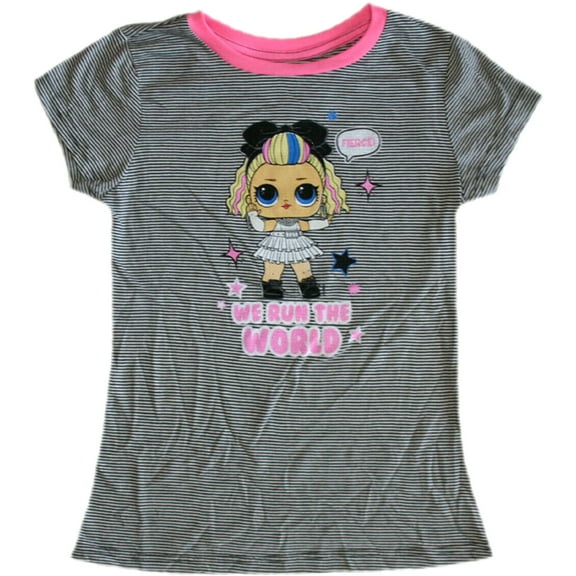 LOL Doll We Run the World Little Girl's T-Shirt - XS (3)
