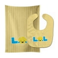 thumbnail image 1 of LOL Face Baby Bib & Burp Cloth, 1 of 1