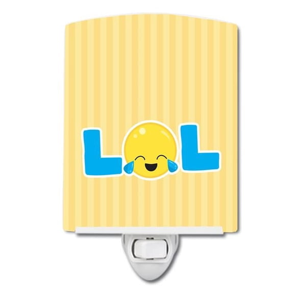 LOL Face Ceramic Night Light