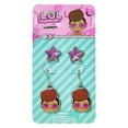thumbnail image 1 of LOL Hypoallergenic Earrings for Girls 1 Star Stud Earrings 1 LOL DOLLS Fishhook Drop Toddler Earrings Sets with Charms One Size Fits All LOL SURPRISE DOLLS Cute Jewelry Accessories for Girls Ages 4+, 1 of 5