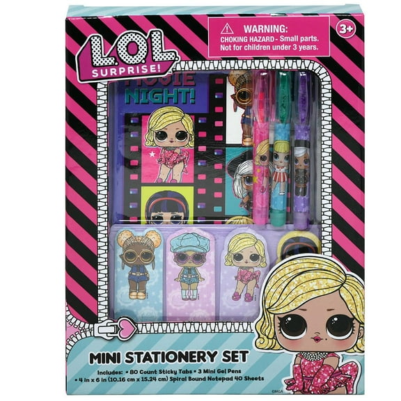 LOL Notepad with Pens & Sticky Tabs In Box