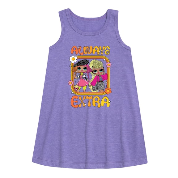 LOL OMG! Fashion Dolls - Always Extra - Toddler & Youth Girls A-line Dress