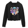 thumbnail image 1 of LOL OMG! Fashion Dolls - Candylicious, Butterflies, & Hearts - Juniors Cropped Pullover Hoodie, 1 of 5
