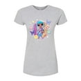 thumbnail image 1 of LOL OMG! Fashion Dolls - Candylicious, Butterflies, & Hearts - Juniors Fitted Graphic T-Shirt, 1 of 5