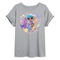 thumbnail image 1 of LOL OMG! Fashion Dolls - Candylicious, Butterflies, & Hearts - Juniors Ideal Flowy Muscle T-Shirt, 1 of 5