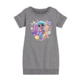 thumbnail image 1 of LOL OMG! Fashion Dolls - Candylicious, Butterflies, & Hearts - Toddler & Youth Girls Fleece Dress, 1 of 5