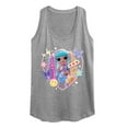 thumbnail image 1 of LOL OMG! Fashion Dolls - Candylicious, Butterflies, & Hearts - Women's Racerback Tank Top, 1 of 5