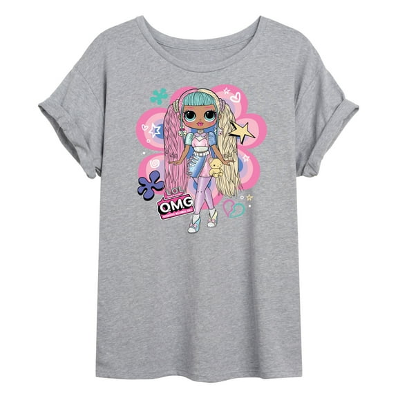 LOL OMG! Fashion Dolls - Candylicious Original - Juniors Ideal Flowy Muscle T-Shirt