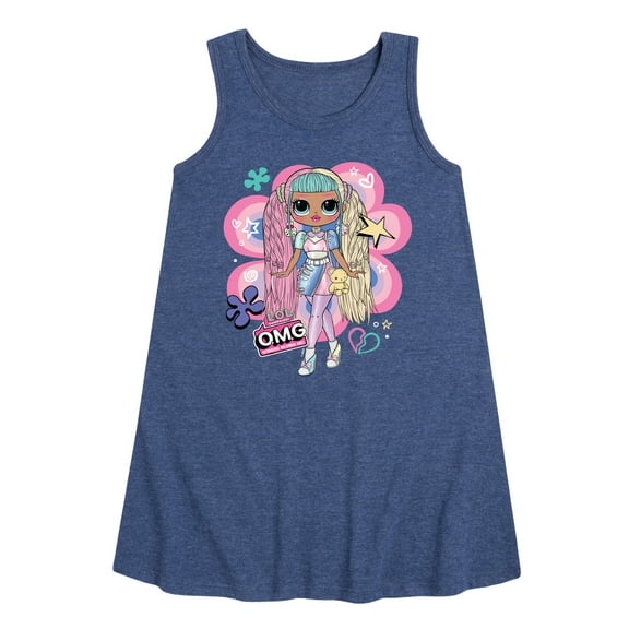 LOL OMG! Fashion Dolls - Candylicious Original - Toddler & Youth Girls A-line Dress