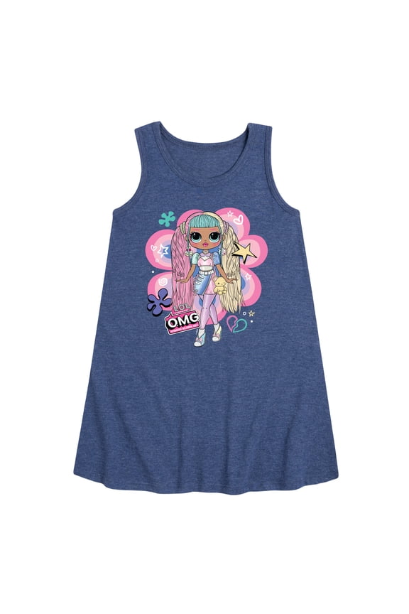 LOL OMG! Fashion Dolls - Candylicious Original - Toddler & Youth Girls A-line Dress