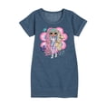 thumbnail image 1 of LOL OMG! Fashion Dolls - Candylicious Original - Toddler & Youth Girls Fleece Dress, 1 of 5