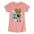 thumbnail image 1 of LOL OMG! Fashion Dolls - Catch My Vibe - Toddler & Youth Girls Short Sleeve Graphic T-Shirt, 1 of 5