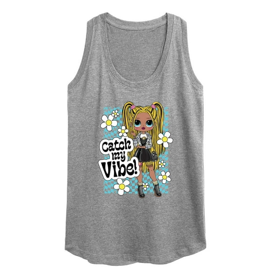 LOL OMG! Fashion Dolls - Catch My Vibe - Women's Racerback Tank Top