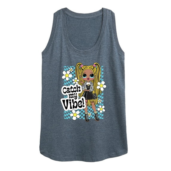 LOL OMG! Fashion Dolls - Catch My Vibe - Women's Racerback Tank Top