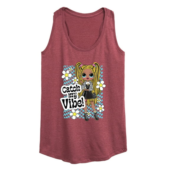 LOL OMG! Fashion Dolls - Catch My Vibe - Women's Racerback Tank Top