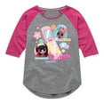 thumbnail image 1 of LOL OMG! Fashion Dolls - Cell Phone Chat Girls - Toddler & Youth Girls Raglan Graphic T-Shirt, 1 of 4