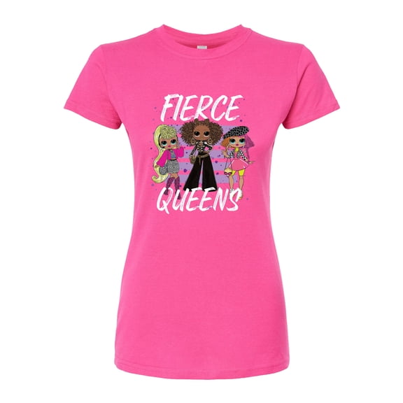 LOL OMG! Fashion Dolls - Fierce Queens - Juniors Fitted Graphic T-Shirt