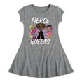 thumbnail image 1 of LOL OMG! Fashion Dolls - Fierce Queens - Toddler & Youth Girls Fit & Flare Dress, 1 of 1