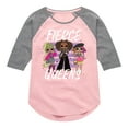 thumbnail image 1 of LOL OMG! Fashion Dolls - Fierce Queens - Toddler & Youth Girls Raglan Graphic T-Shirt, 1 of 4