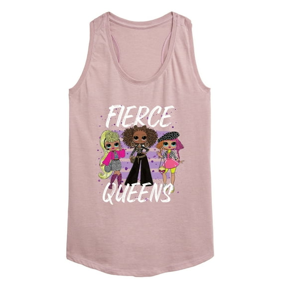 LOL OMG! Fashion Dolls - Fierce Queens - Women's Racerback Tank Top