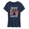 thumbnail image 1 of LOL OMG! Fashion Dolls - Fierce Queens - Women's Short Sleeve Graphic T-Shirt, 1 of 5
