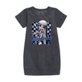 thumbnail image 1 of LOL OMG! Fashion Dolls - Groovy Babe - Toddler & Youth Girls Fleece Dress, 1 of 4