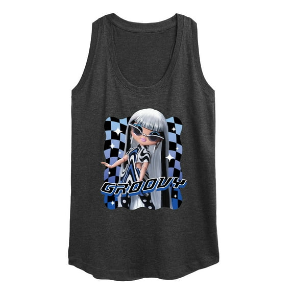 LOL OMG! Fashion Dolls - Groovy Babe - Women's Racerback Tank Top
